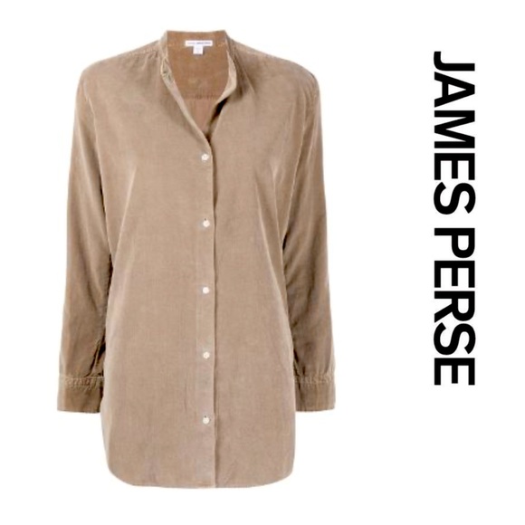 James Perse Tops - James Perse Long Sleeve Corduroy Tunic